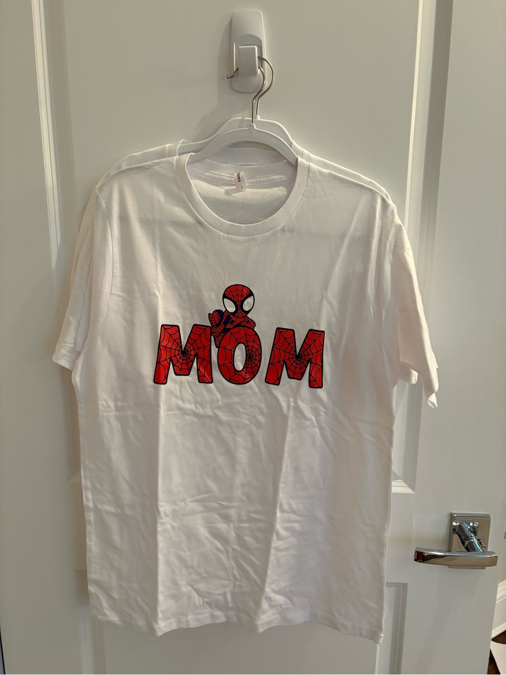 White Mom Spider-MOM Graphic Tee